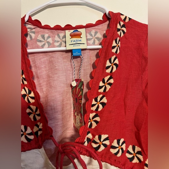 Farm Rio Long-Sleeve Romper - Picture 6 of 11